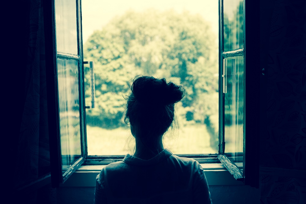Gynaecheck survey pensive woman