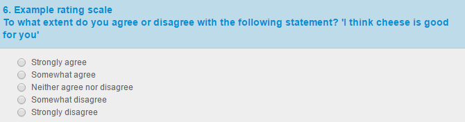 Rating Scales